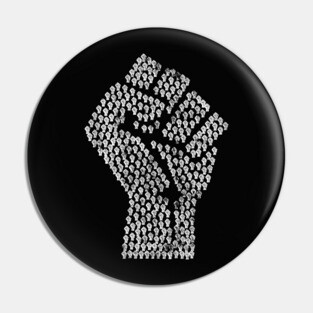 Resist Fist of Fists Pin