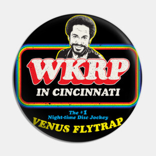 Venus Flytrap WKRP in Cincinnati Pin