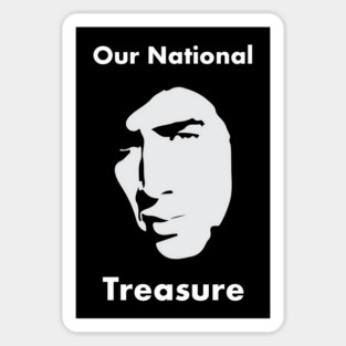 Our National Treasure Sticker