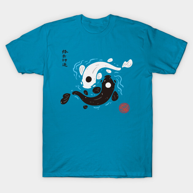 Yin-Yang Koi Fish T-Shirt by Pajamamas