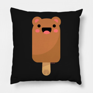 Cute Bear Popsicle for Bear Lovers and Admirers | Gay Bear | BearlyBrand Pillow