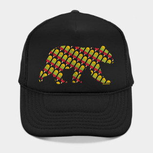 Summer Popsicle Bear Gay Bear Pride | BearlyBrand Hat