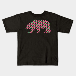 Sweet Popsicle Grizzly Bear for Gay Bears and Admirers | BearlyBrand Kids T-Shirt