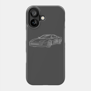 Ferrari Testarossa Phone Case