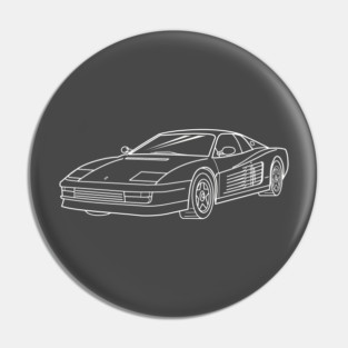 Ferrari Testarossa Pin