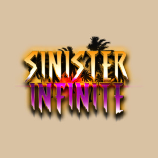 SINISTER INFINITE 80s Text Effects 2 T-Shirt