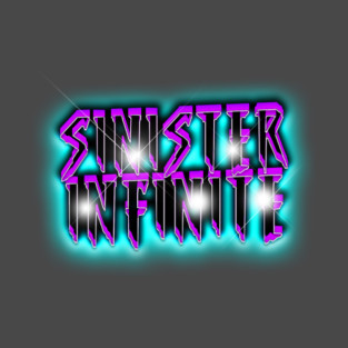 SINISTER INFINITE 80s Text Effects 3 T-Shirt