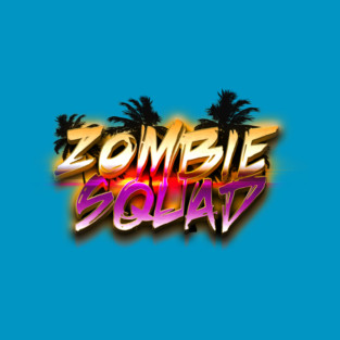 ZOMBIE SQUAD 80s Text Effects 2 T-Shirt