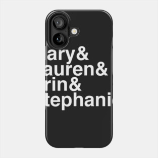 Wild Horses Members (white) Phone Case