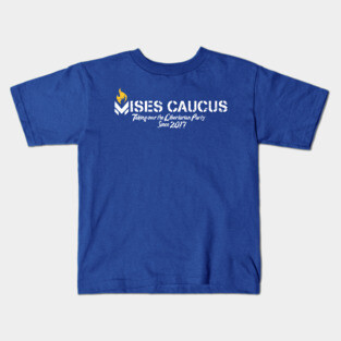 Libertarian Mises Caucus Takeover Kids T-Shirt