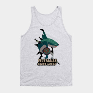 Vegetarian Shark Guard Tank Top