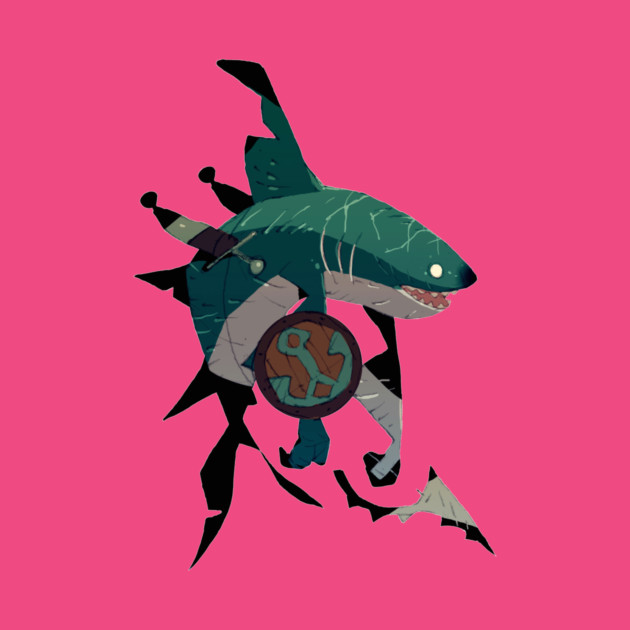 Vegetarian Shark Guard (no text) by HiddenLeaders