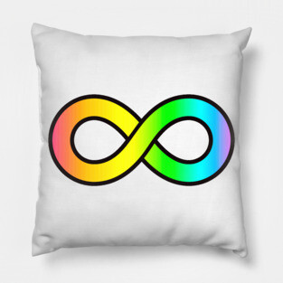 Neurodiversity symbol Edit Pillow