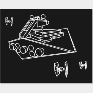 Star Destroyer Posters and Art