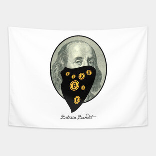 Bitcoin Bandit Tapestry