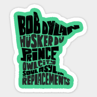 Minnesota Music Sticker