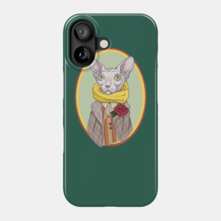 Mr. Sphynx cat Phone Case