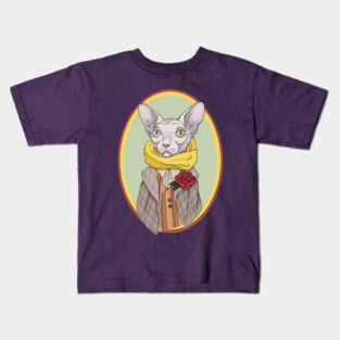 Mr. Sphynx cat Kids T-Shirt