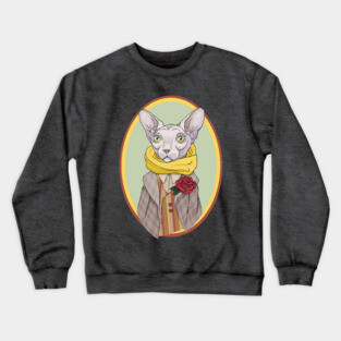 Mr. Sphynx cat Crewneck Sweatshirt