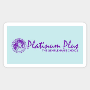 Platinum Plus Sticker