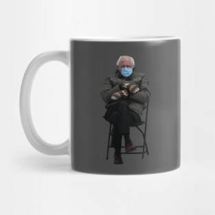 Bernie Sanders mittens Meme Mug