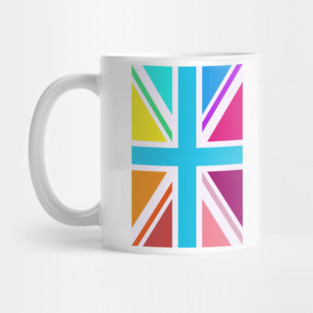 Multicolored Union Jack/Flag Mug