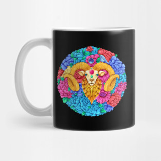 Zodiac Aries Sign Mug