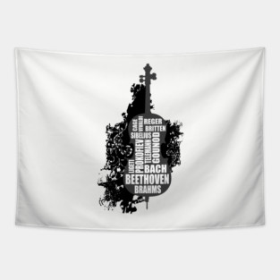 Cello and Composers Tapestry