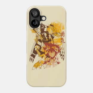 Courage level Mega Phone Case