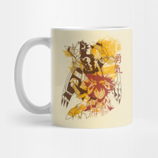 Courage level Mega Mug