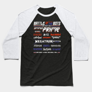 Battle of the Bots - Transformers Festival Baseball T-Shirt
