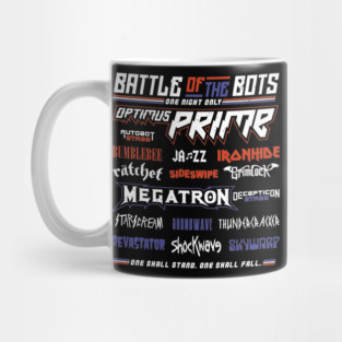 Battle of the Bots - Transformers Festival Mug