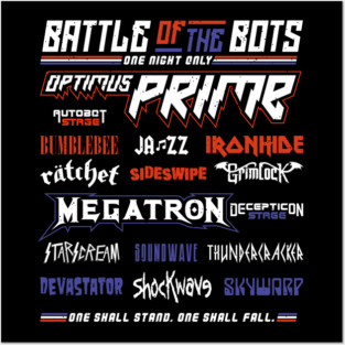 Battle of the Bots - Transformers Festival Posters and Art