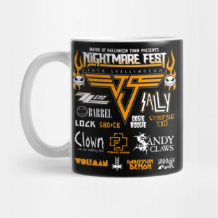 Nightmare Fest - Nightmare Before Music Mug