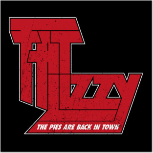 Fat Lizzy - Thin Lizzy Parody Posters and Art