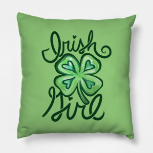 Irish Girl Pillow