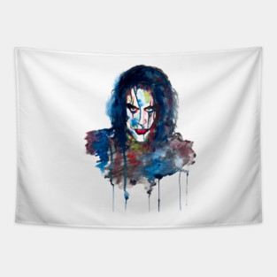 The Crow Dripping Vengeance Tapestry