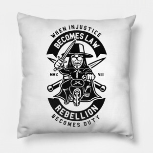 Anonymous Rebellion Pillow