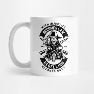 Anonymous Rebellion Mug