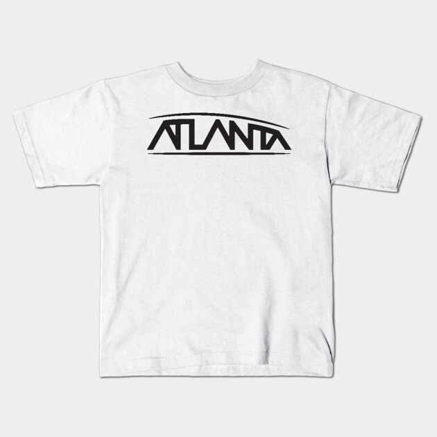 Atlanta Minimal Logo Shirt – ATL Streetwear City Tee Kids T-Shirt by JSNDMPSY