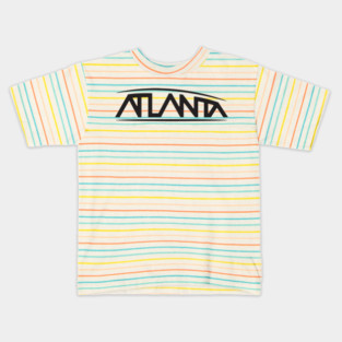 Atlanta Minimal Logo Shirt – ATL Streetwear City Tee Kids T-Shirt