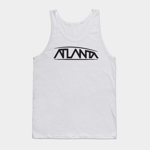 Atlanta Minimal Logo Shirt – ATL Streetwear City Tee Tank Top by JSNDMPSY