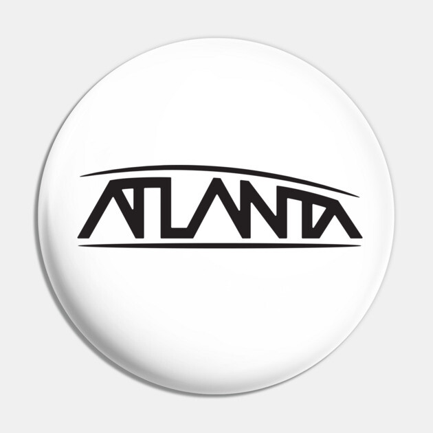 Atlanta Minimal Logo Shirt – ATL Streetwear City Tee Pin by JSNDMPSY