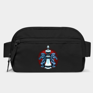 Chess Pieces King And Knight Chess Players Bag
