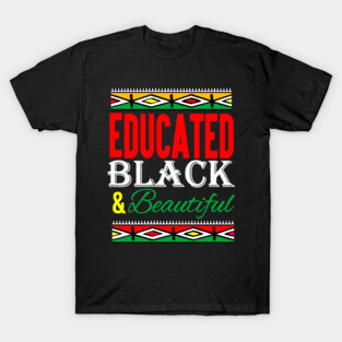 Educated Black T-Shirt