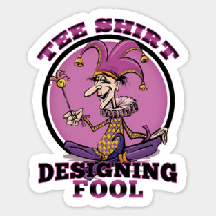 The Tee Shirt Graphic Designers Merch Sticker