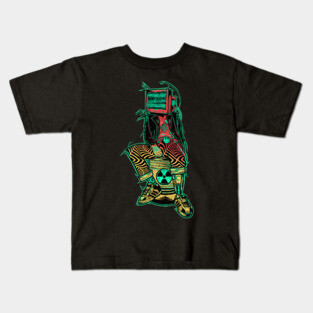 Static Wasteland Kids T-Shirt