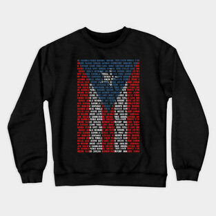 Puerto Rico Cities Flag Locations Puerto Rican Pride Crewneck Sweatshirt