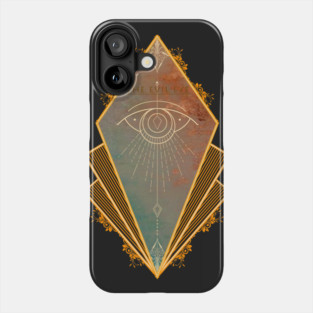 Art Deco Evil Eye Phone Case