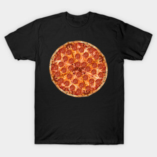 NY Style Pepperoni and Cheese Pizza Pie T-Shirt